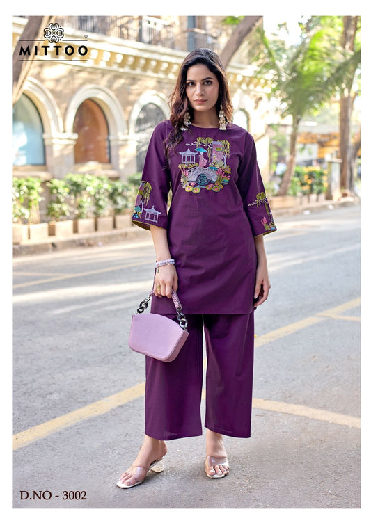 Readymade Co Ord Set Collection – Stylish Designer Western Ethnic Fusion Wear For Women