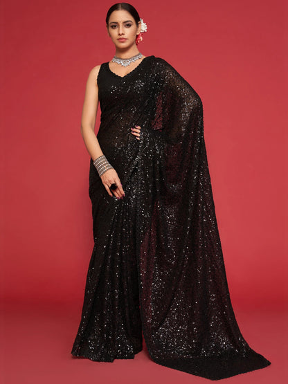 Georgette Party Wear Saree