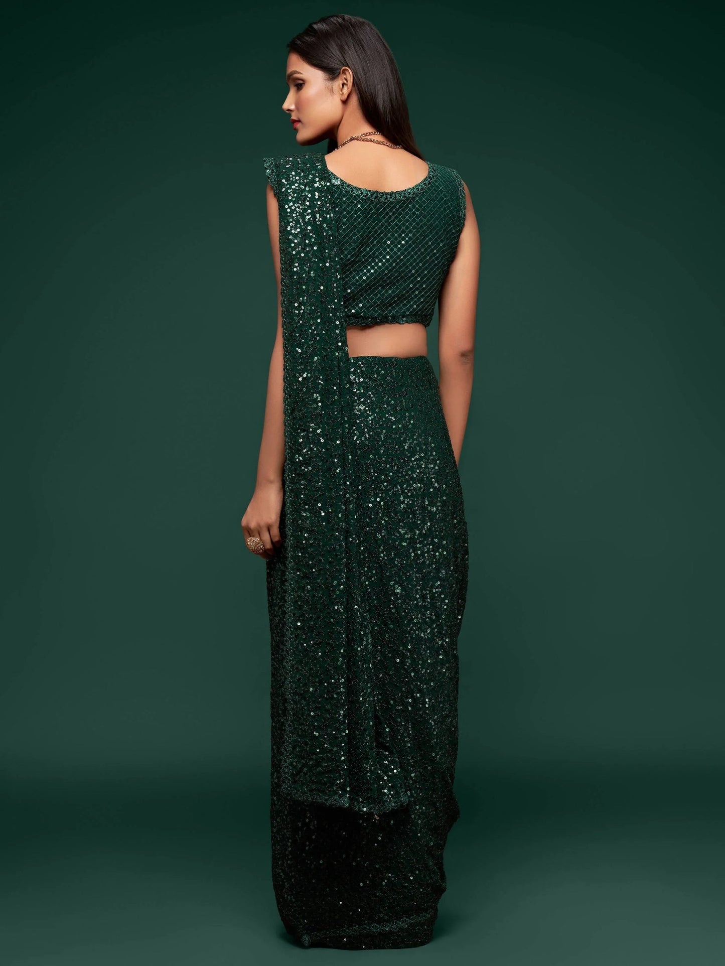 Georgette Party Wear Saree