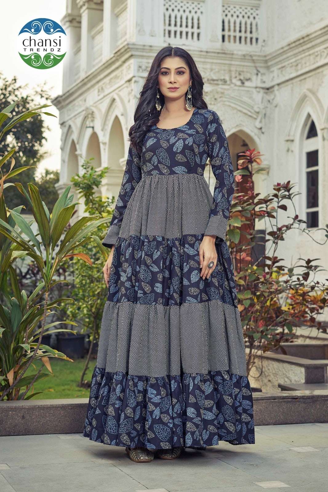 Poly Cotton Printed Work Kurti
