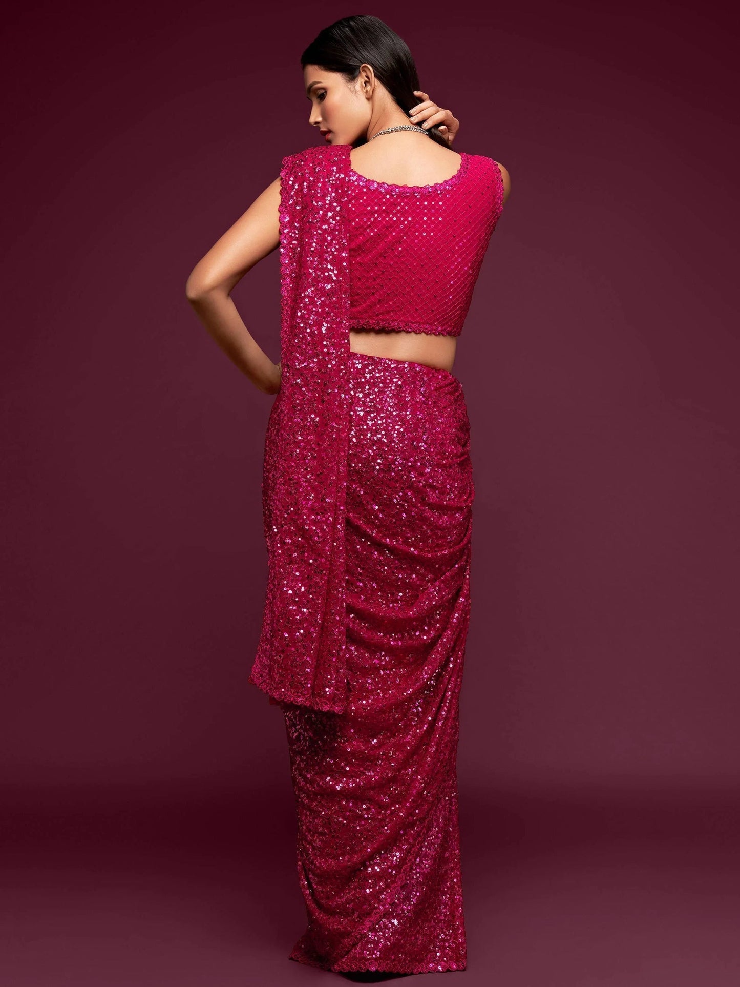 Georgette Party Wear Saree
