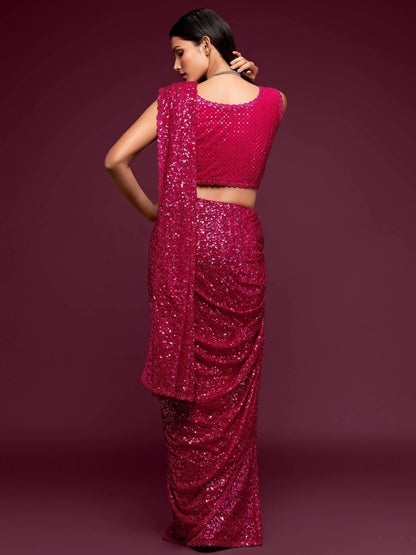 Georgette Party Wear Saree
