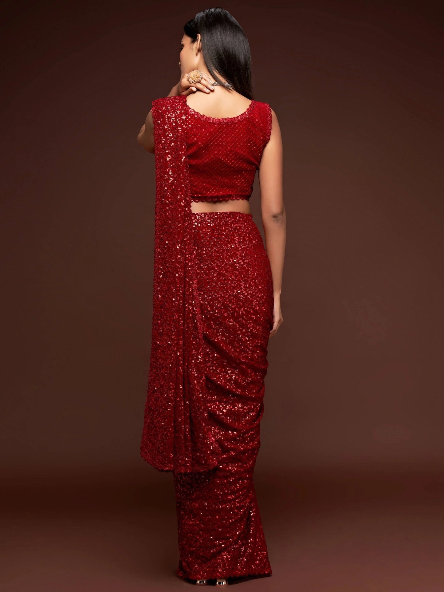 Georgette Party Wear Saree