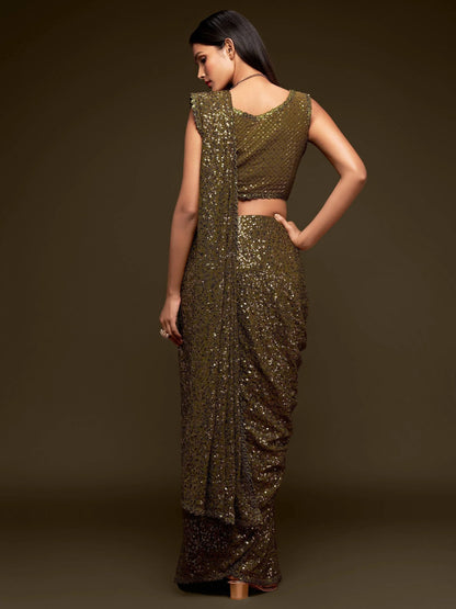 Georgette Party Wear Saree